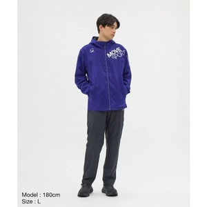 ムーブスポーツHEATNAVIブラッシュド 総柄フルジップフーディー[メンズ]ST5FWB30M デサント