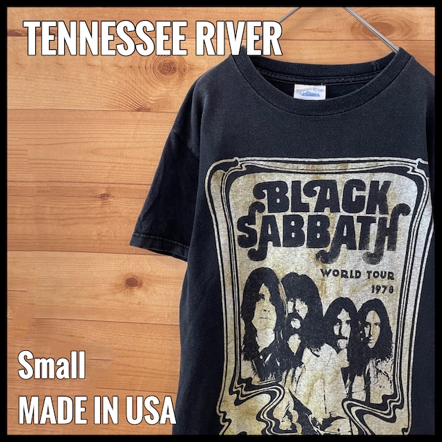 【TENNESSEE RIVER】USA製 Black Sabbath ブラックサバス バンドTシャツ ロックt US古着