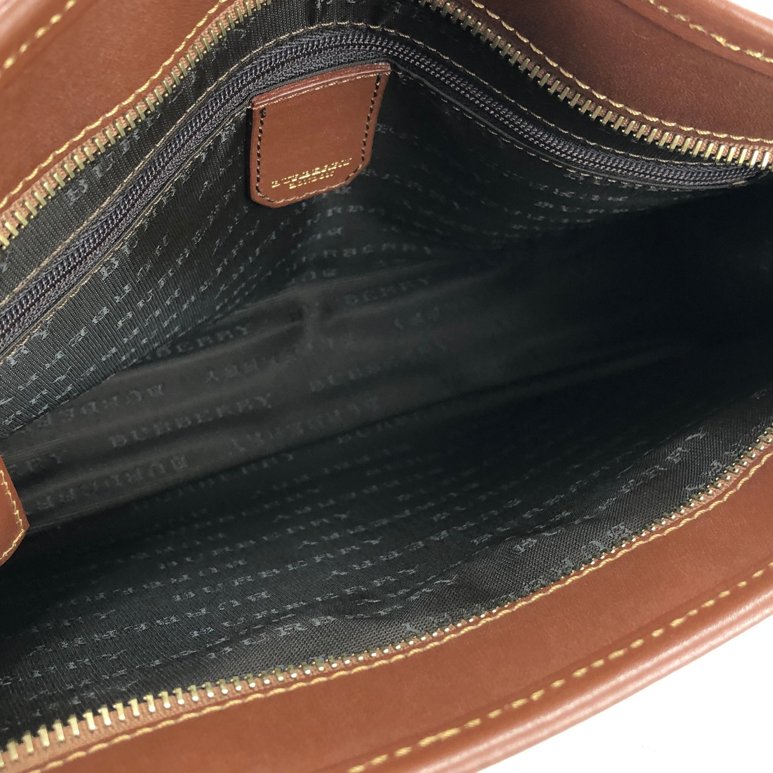 BURBERRY バーバリー シャドーホース ノヴァチェック クラッチバッグ