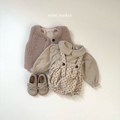 ミミマーケット / mimimarket / ヘア襟付きT / 韓国子供服 / キッズ / 26winter〖取寄〗*S~L*