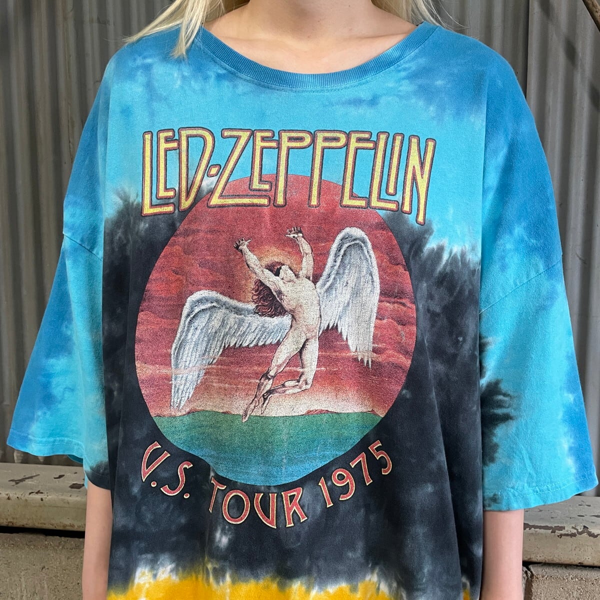 84年製Led Zeppelin タイダイ染めバンドTシャツ 84年製Led Zeppelin タイダイ染めバンドTシャツ - メルカリ