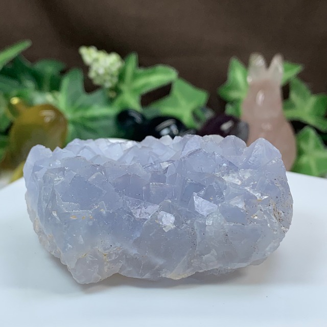 31.幻想的な色合い☆ヤオガンシャン産・ブルーフローライト原石