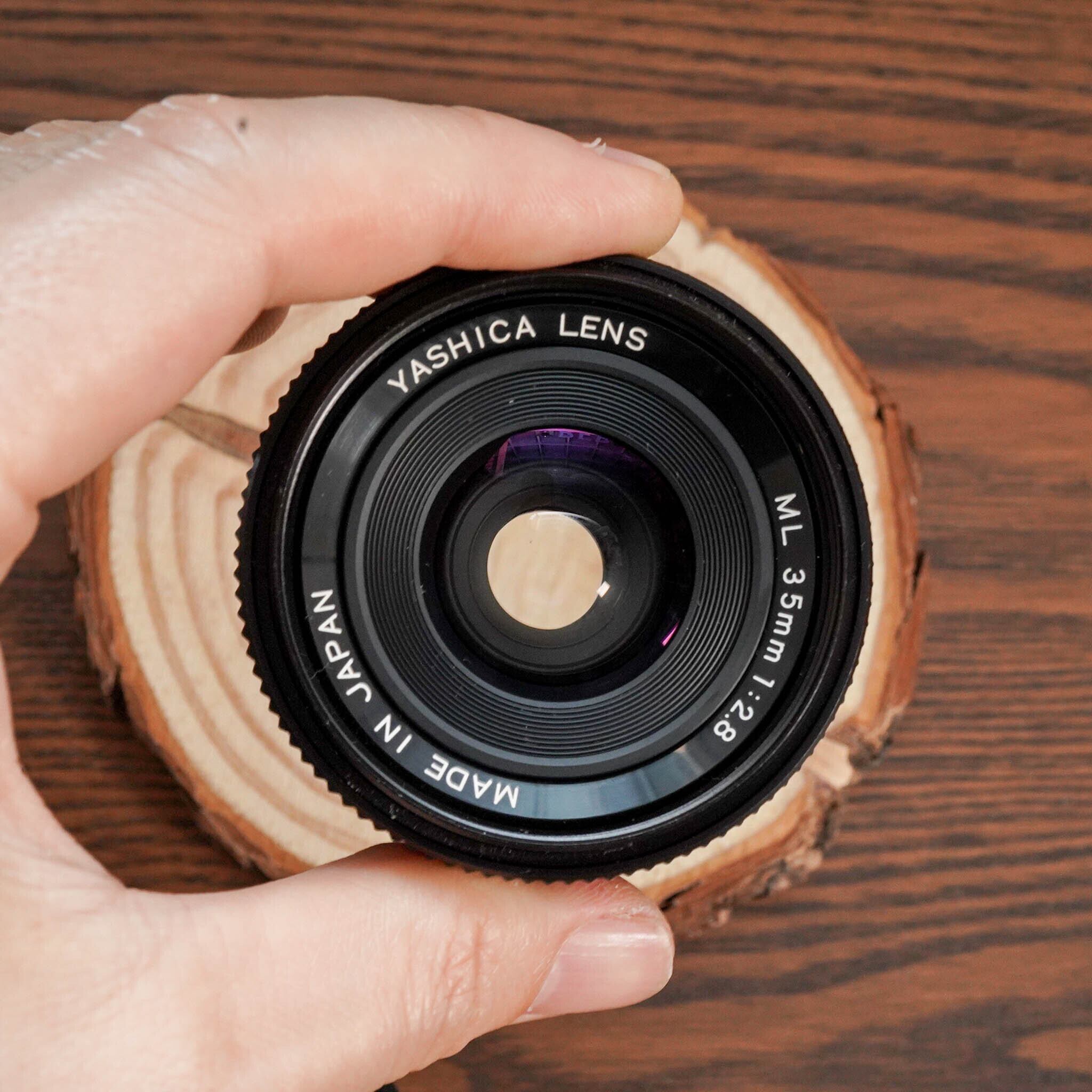 ヤシカ　ML 35mm f2.8 ヤシカコンタックス用　作例あり YASHICA ML 35mm F2.8 － ヤシカ ML 35mm F2.8