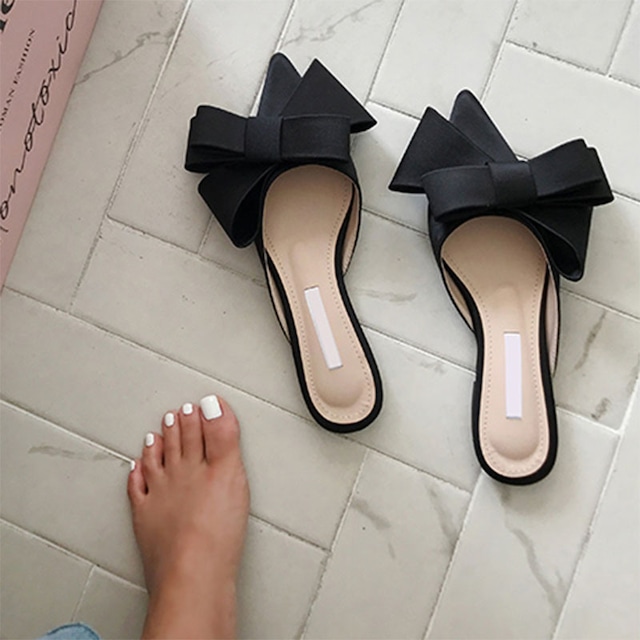 ribbon flat sandal（5color）＜1246＞