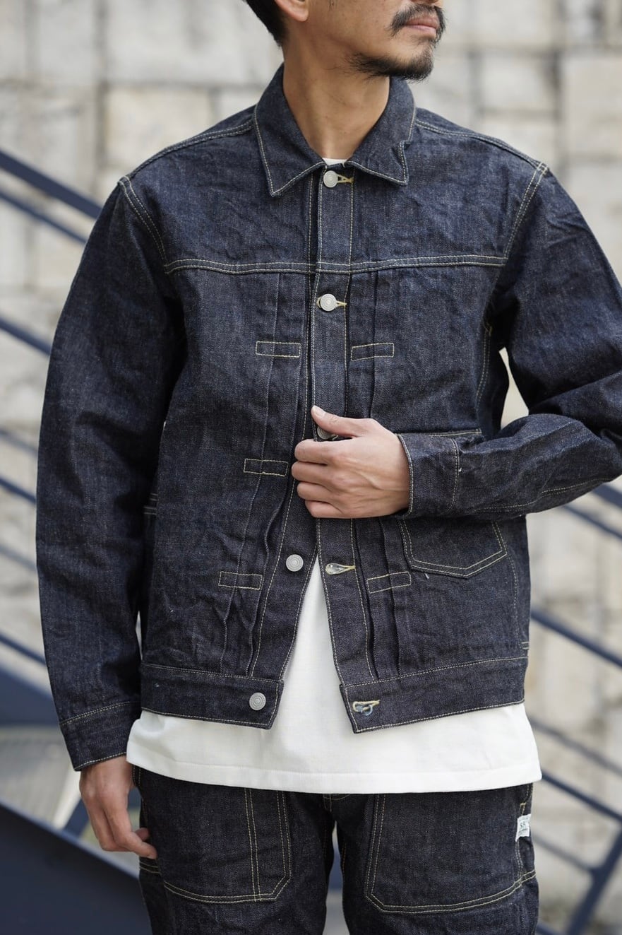 SASSAFRAS(ササフラス) / RESTOCK Gardener R Jacket -INDIGO- | Signs