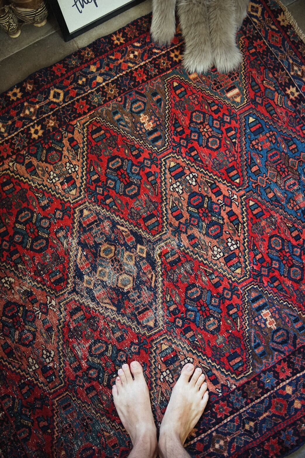 293 -Vintage Afshar rug