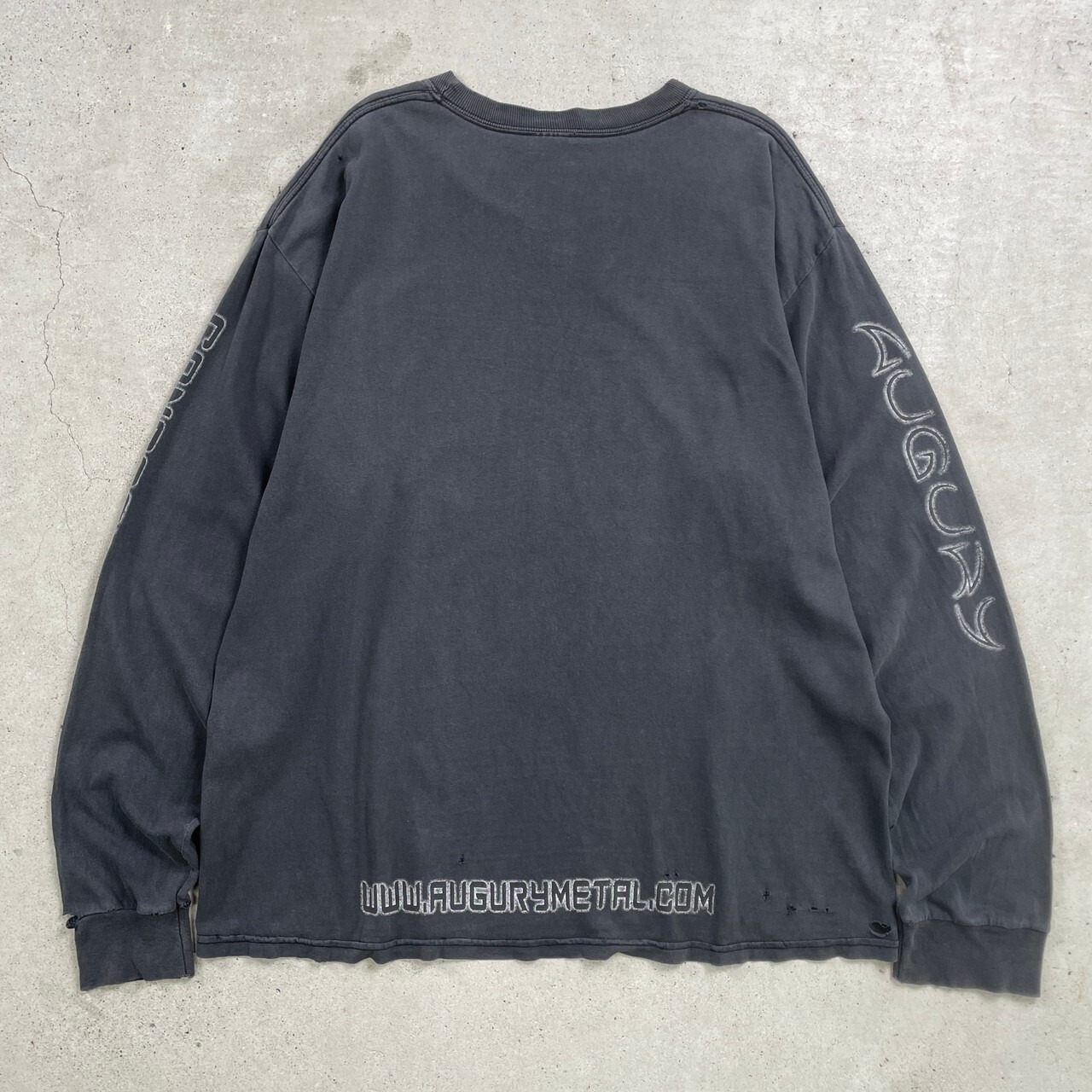 00年代 AUGURY バンドTシャツ バンT ロングTシャツ ロンT メタル 