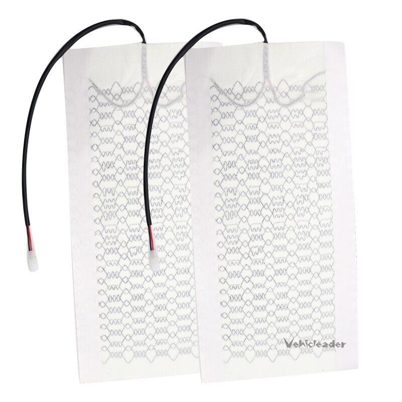 新作 2シート4パッド3レベル12V車加熱シートパッドカーボンファイバー