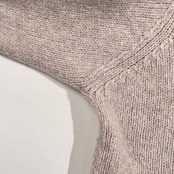 スコットランド製 MORRIS&SONS モリスアンドサンズ ウールニットセーター サイズ 36 /グレー系/レディース/英国製