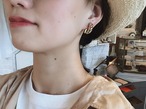 Vintage goldcolor earring