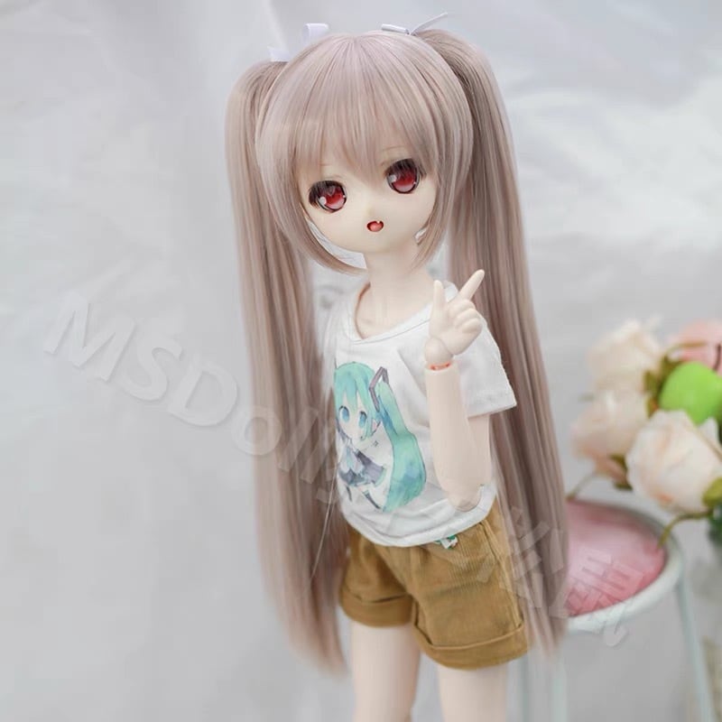 全9色!ロング ツインテール ウィッグ かつら ウイッグ Wig BJD 全9色!ロング ツインテール ウィッグ かつら ウイッグ Wig BJD