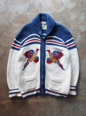 Used 70's Hunting Cowichan Sweater
