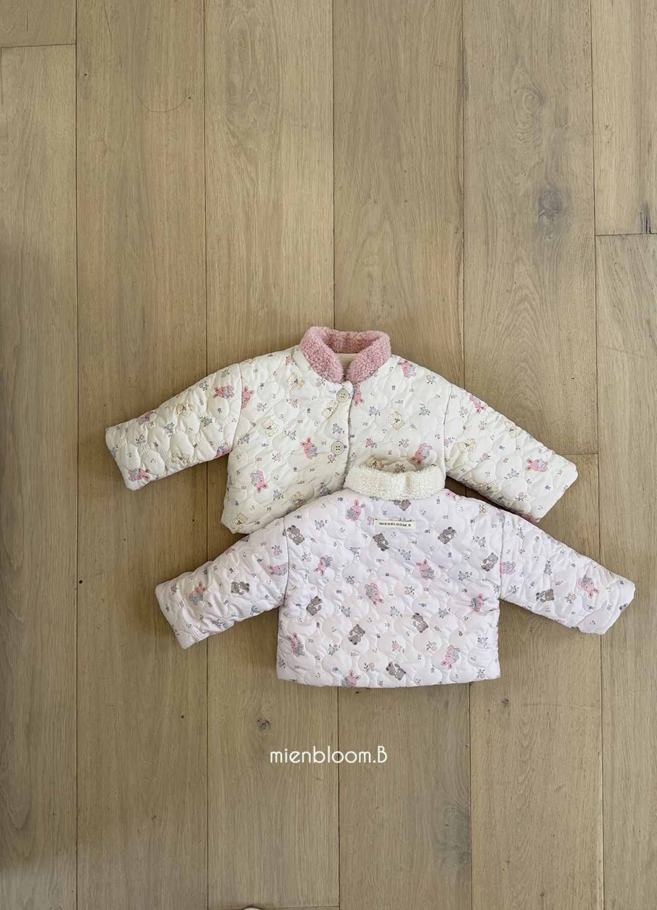 mien bloom B［取寄］bunny bear jacket 26winter