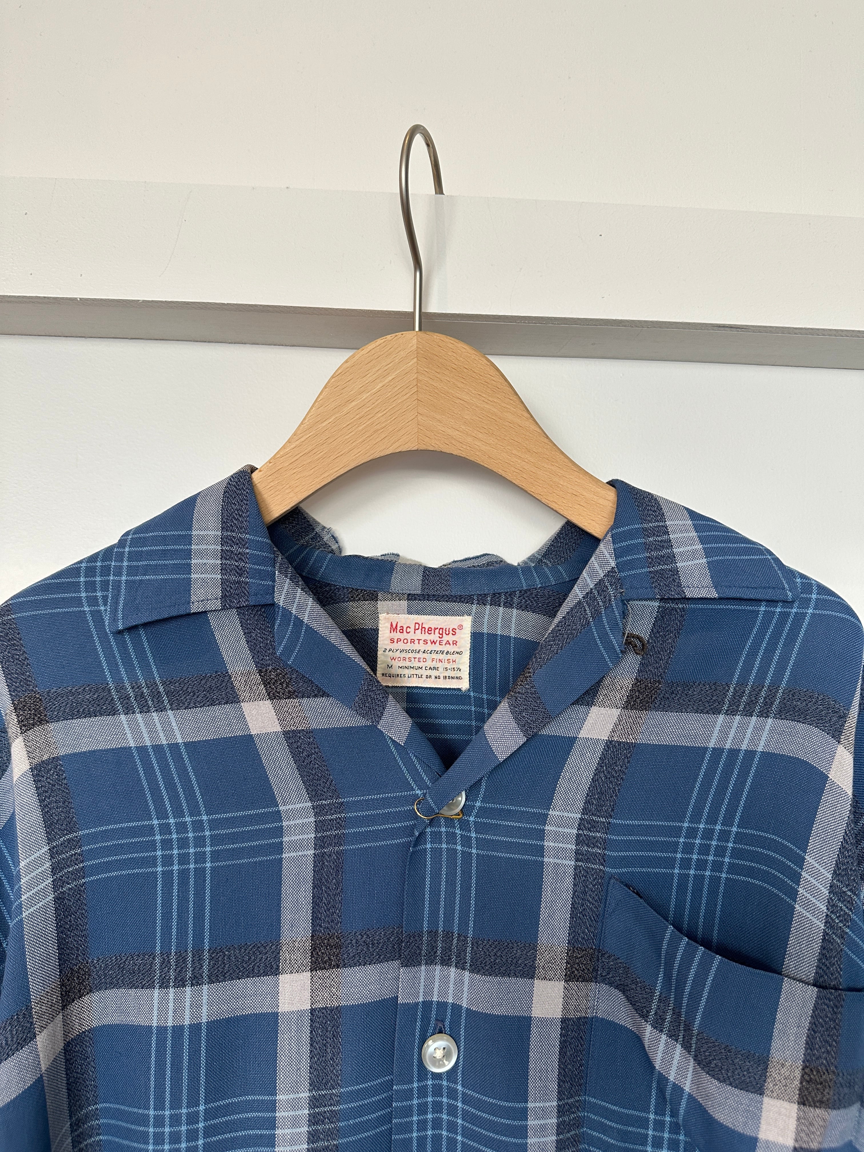 Mac Phergus- Vintage 60s M Opencollar Shirt | BEGGARS BANQUET公式