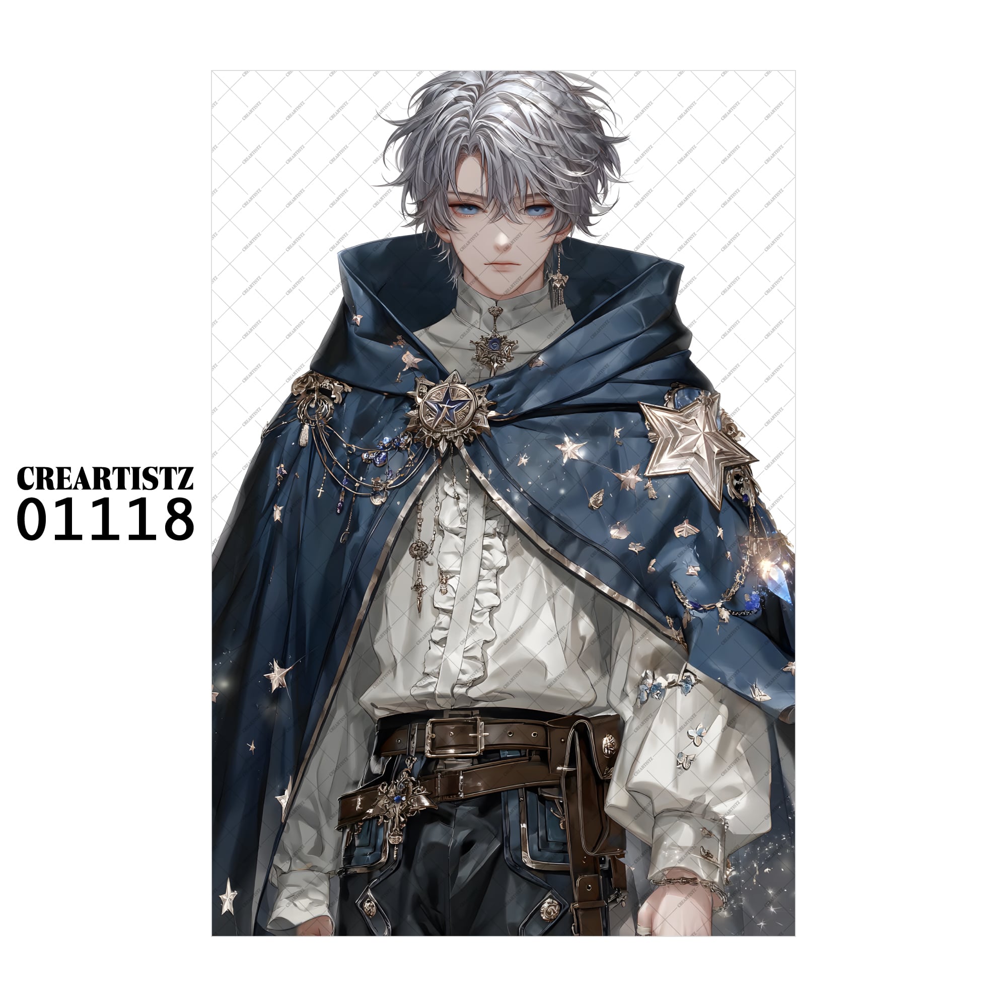 01118 ボーイ クール オリジナル ペーパー/ステッカー 4枚セット CREARTISTZ