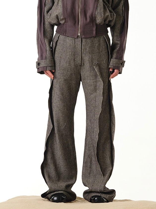 26SS】OPEN YY オープン ワイワイ / FLORAL FULL GATHER PANTS
