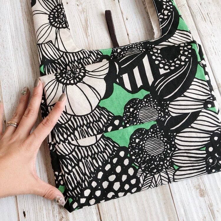 エコバッグ　北欧柄 北欧柄エコバッグ｜130円｜販促メッセ