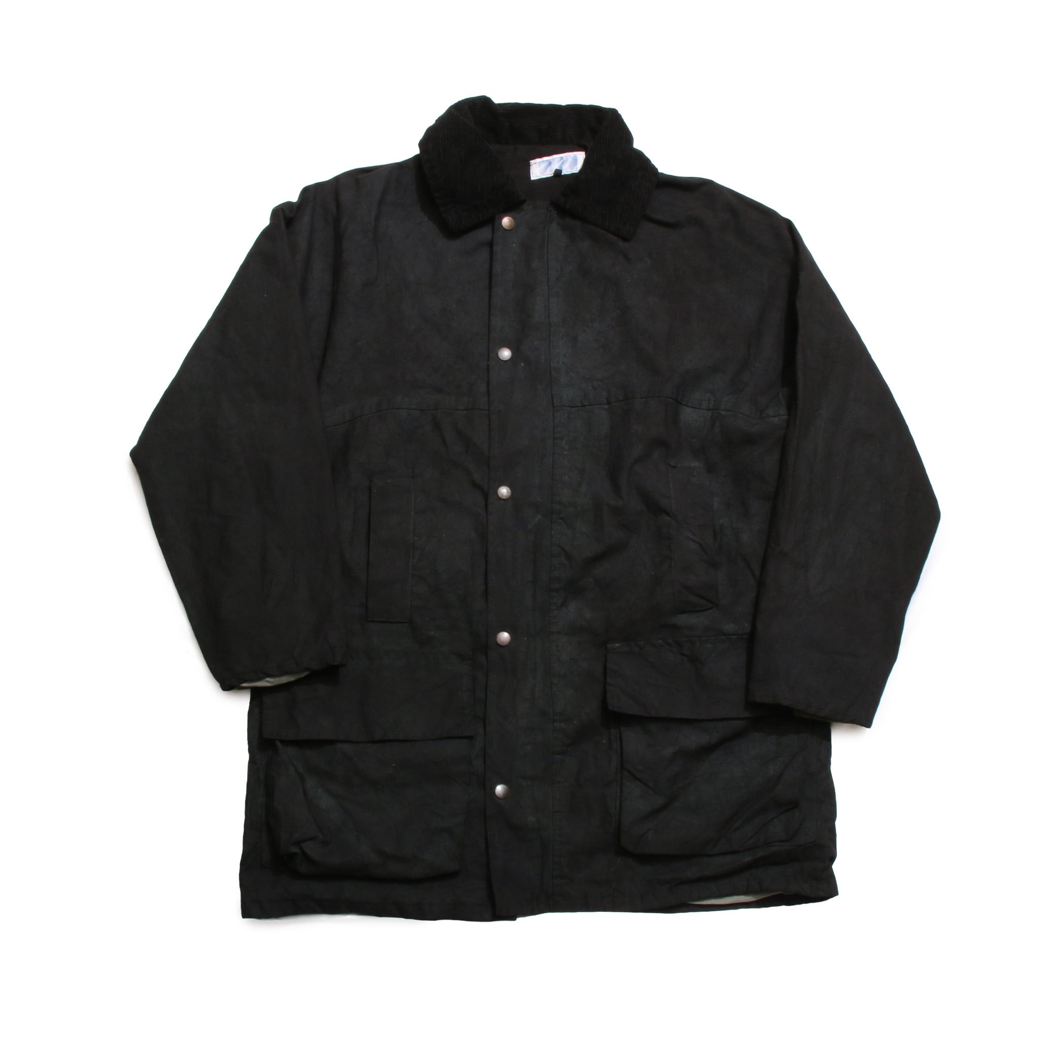 PRM 80sVintage CheckLiningOilWaxedJacket