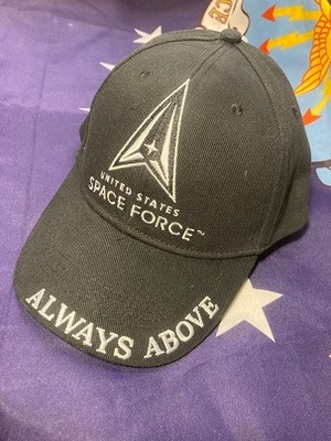 ミリタリー 帽子 USSF SPACE FORCE アメリカ 宇宙軍 キャップ 米軍 正式ライセンス CP00485