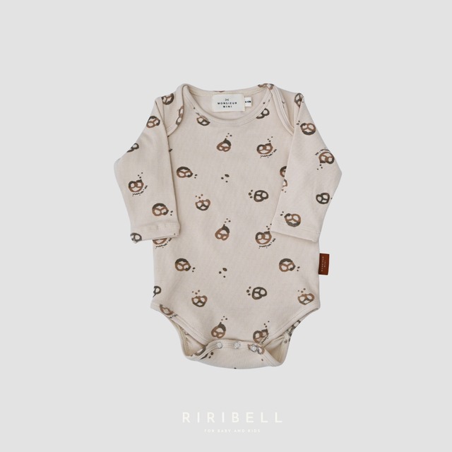 【MONSIEUR MINI】Pretzel Rib Bodysuit