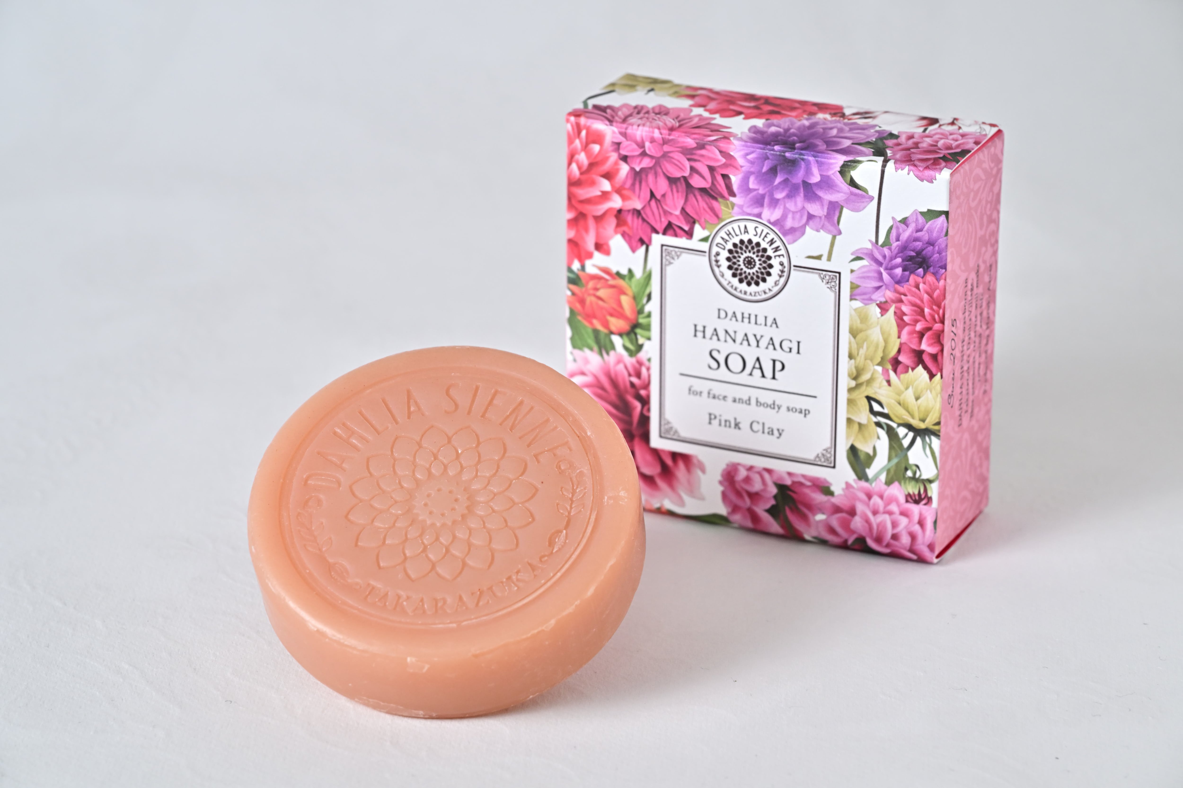 華やぎSOAP 75g / ピンククレイ（洗顔石鹸）/ 無添加 /なめらか肌 / 宝塚