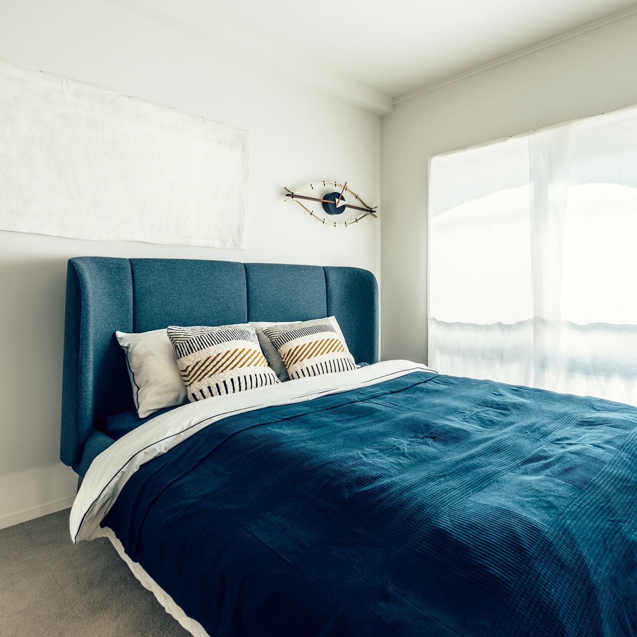 海風感じる青々ベッド