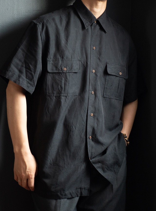 "Caribbean Joe" used Rayon poly twill shirt