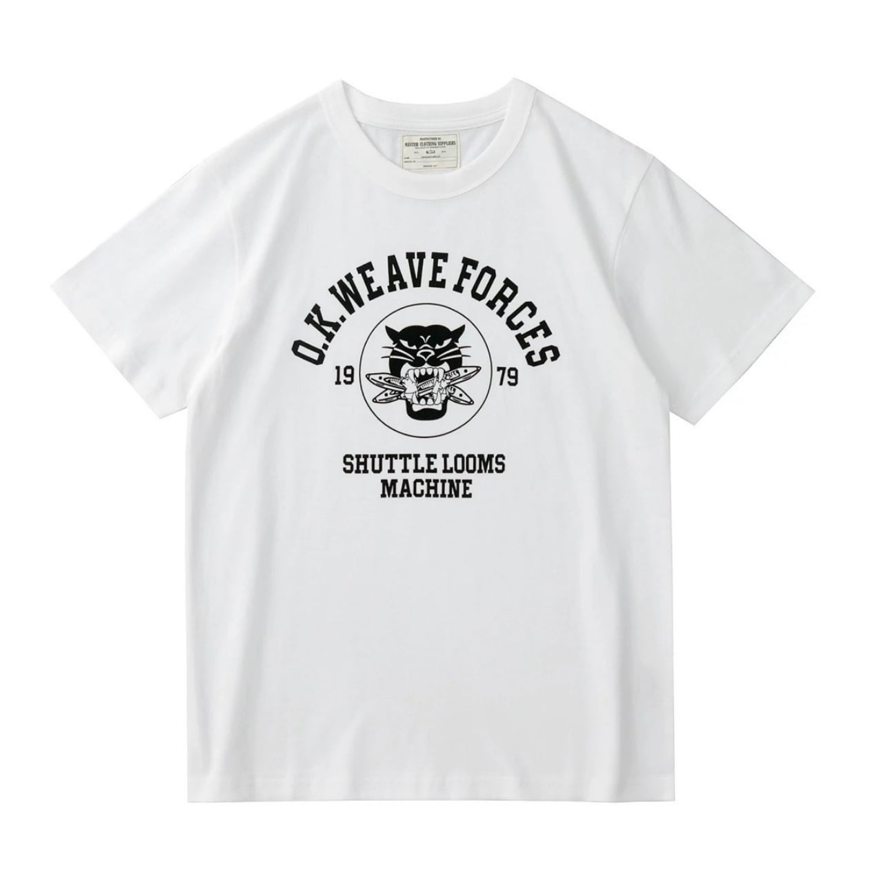 O.K WEAVE FORCES crew neck short sleeve printed tee 3colors 00210