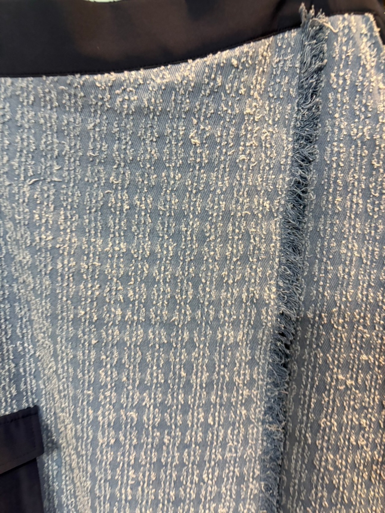 GALENA　ツイードライクデニムスカート　70060-2100