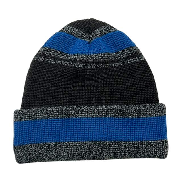 【NO ROLL】CONFECTION BEANIE(BLUE) 〈国内送料無料〉