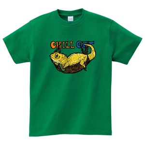 ハンモック フトアゴヒゲトカゲ 爬虫類 Tシャツ am75