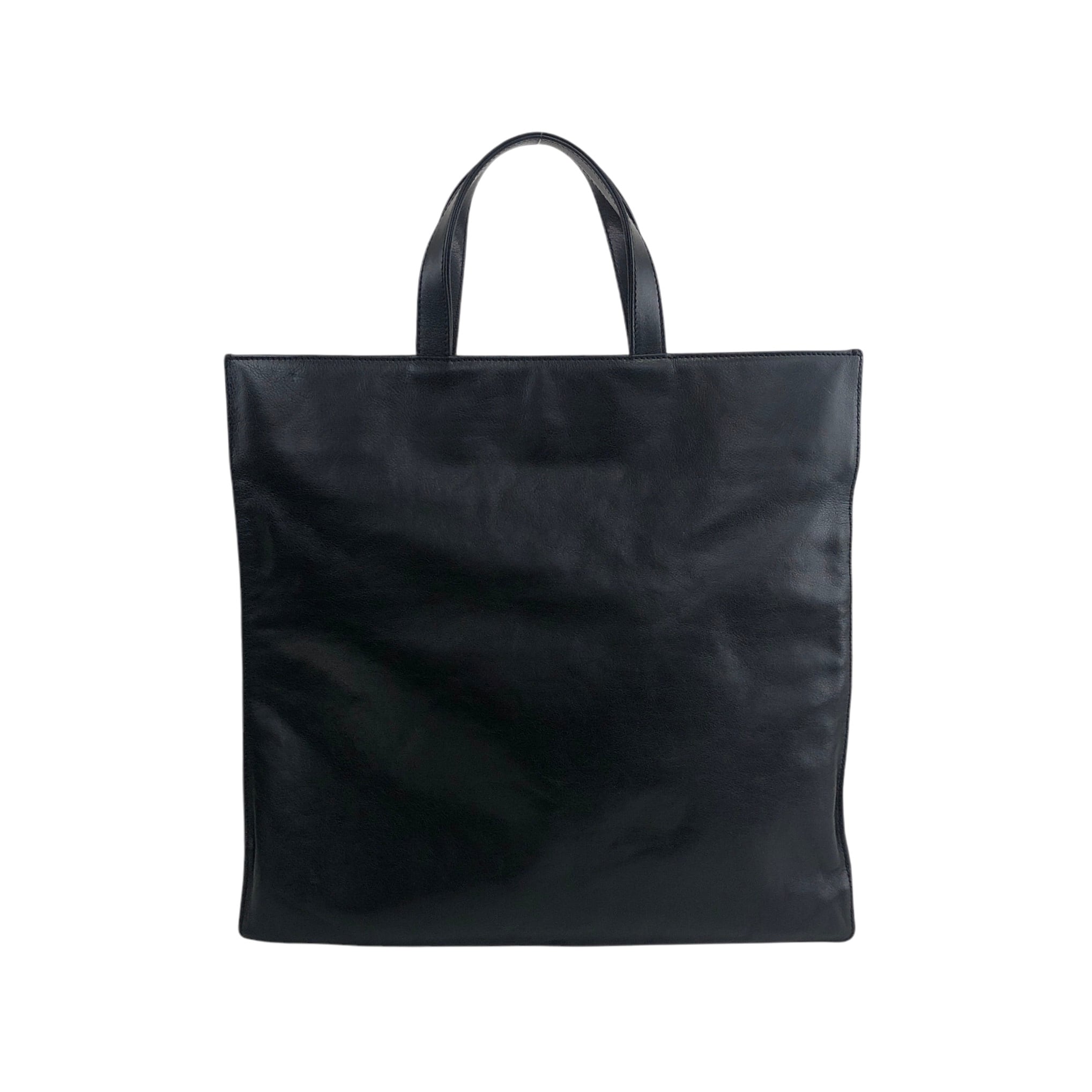 LOEWE ロエベ　ハンドバッグ　ブラック　黒　ナッパレザー　ヴィンテージ LOEWE ロエベ ハンドバッグ ブラック アナグラム ナッパレザー vintage