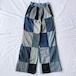 Handmade patchwork denim