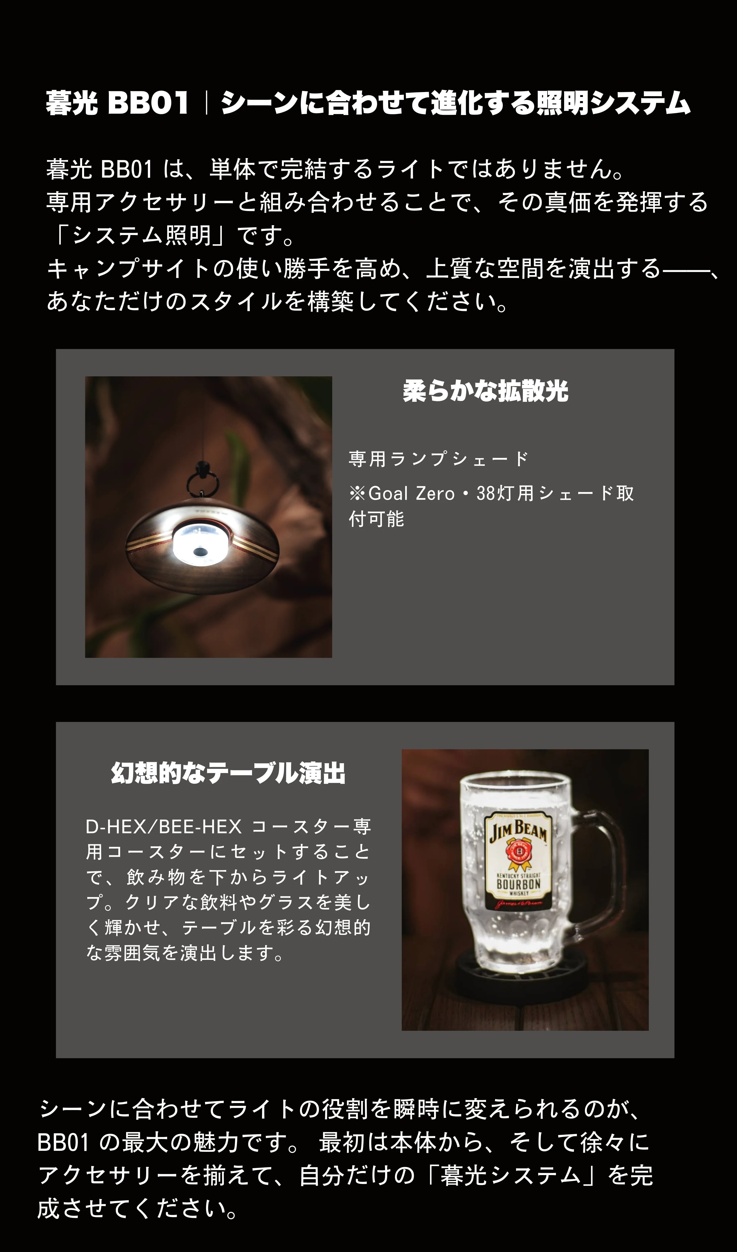 BELL'S CAMPING 暮光 BB01 マグネットライト 2個セット | Natural Life