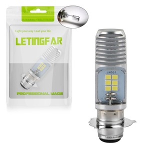 【在庫処分】P15D 25-3 LEDヘッドライト バイク用 ホワイト P15D LEDヘッドライト バイク用 LEDバルブ ライトバルブ 9V-80V 直流&交流兼用 無極性 純正交換用 両面発光 6500K 3030 12SMD高輝度 二輪車 三輪車 前照灯用 (1個 ホワイト (P15D-25-3))