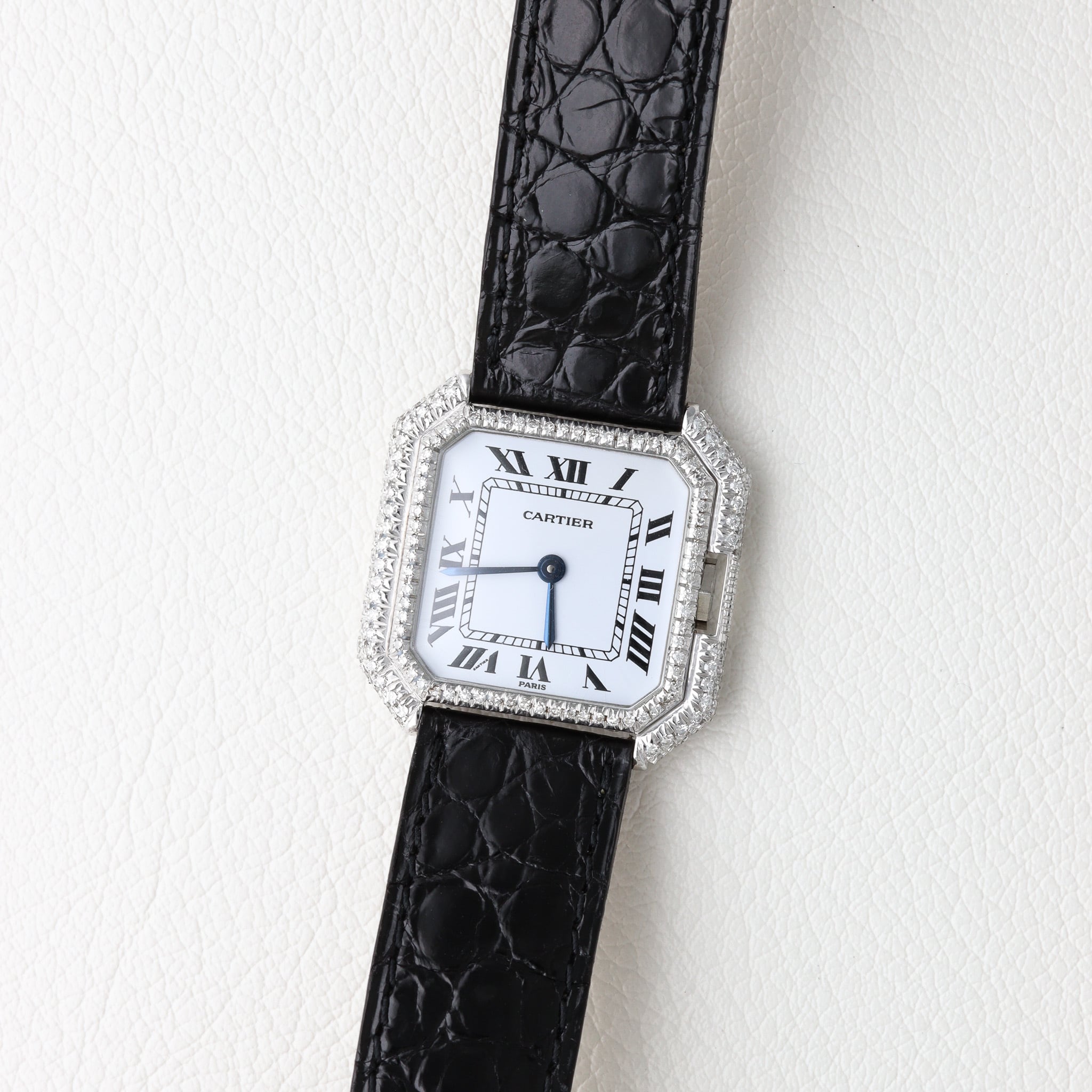 希少 カルティエ サンチュールLM WG PARIS文字盤 手巻き 純正