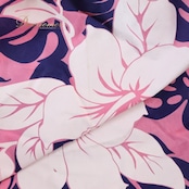 フラダンス 衣装 ワンピース ドレス ピンク系 CC Fashions ハワイ製 ハイビスカス柄 モンステラ柄 プルメリア柄 ハワイアンプリント アロハ フラ ダンス レッスン 練習 フリル袖 かわいい おしゃれ 上品 華やか 鮮やか パープル系 ホワイト系 ピンク 紫 白 女性用 カラフル 楽しい フェスティバル パーティー プリント柄 豪華 エレガント 可愛い系