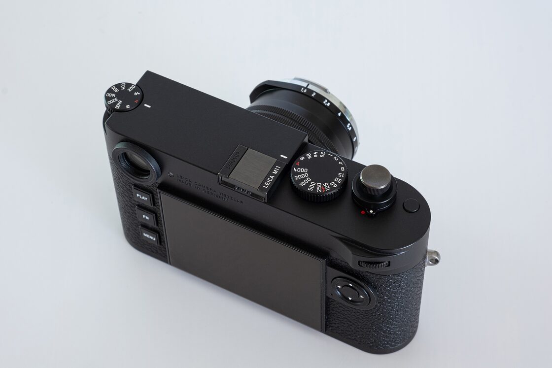 ホットシューカバー M ブラック（黒染め） 【 for Leica M10/11 