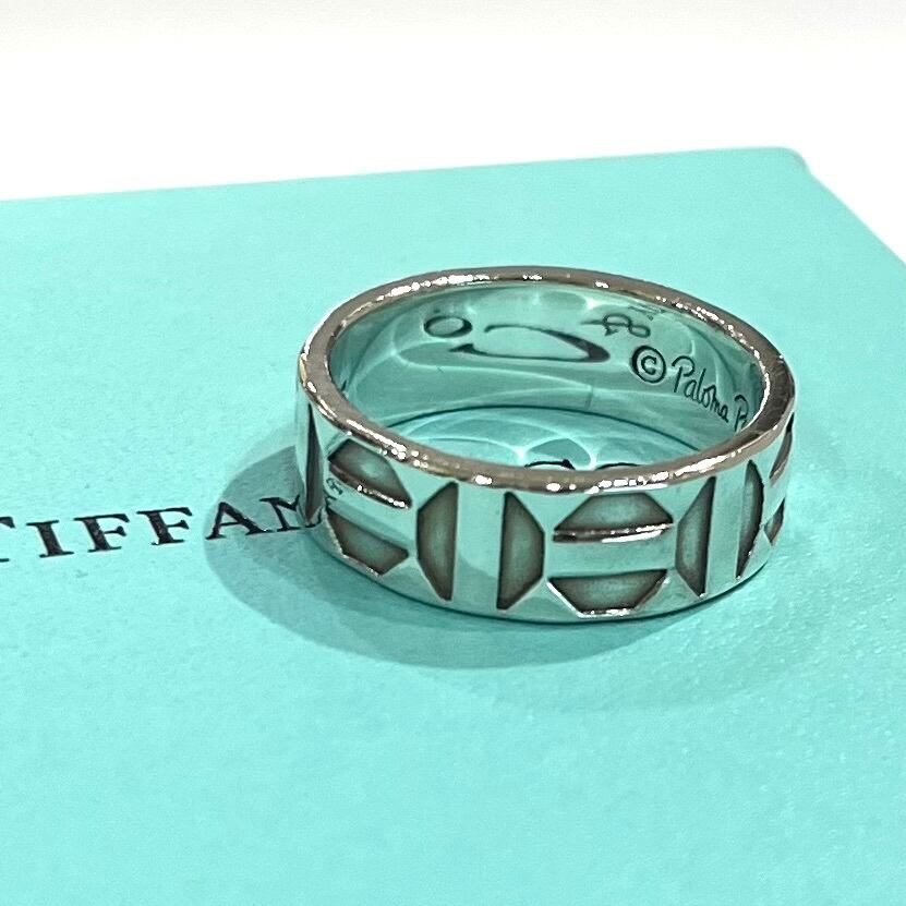 希少【TIFFANY&CO】2060パロマ・ピカソ ゼリージュリング 指輪18号
