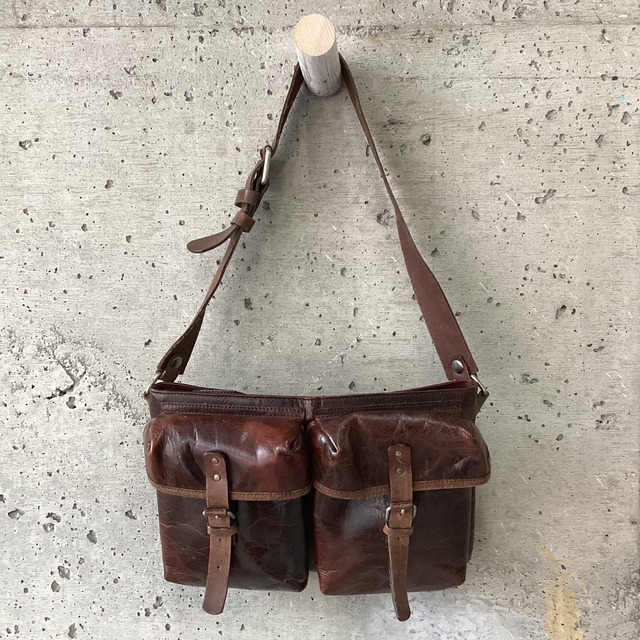 Made in The United States OLD COACH bucket type bag