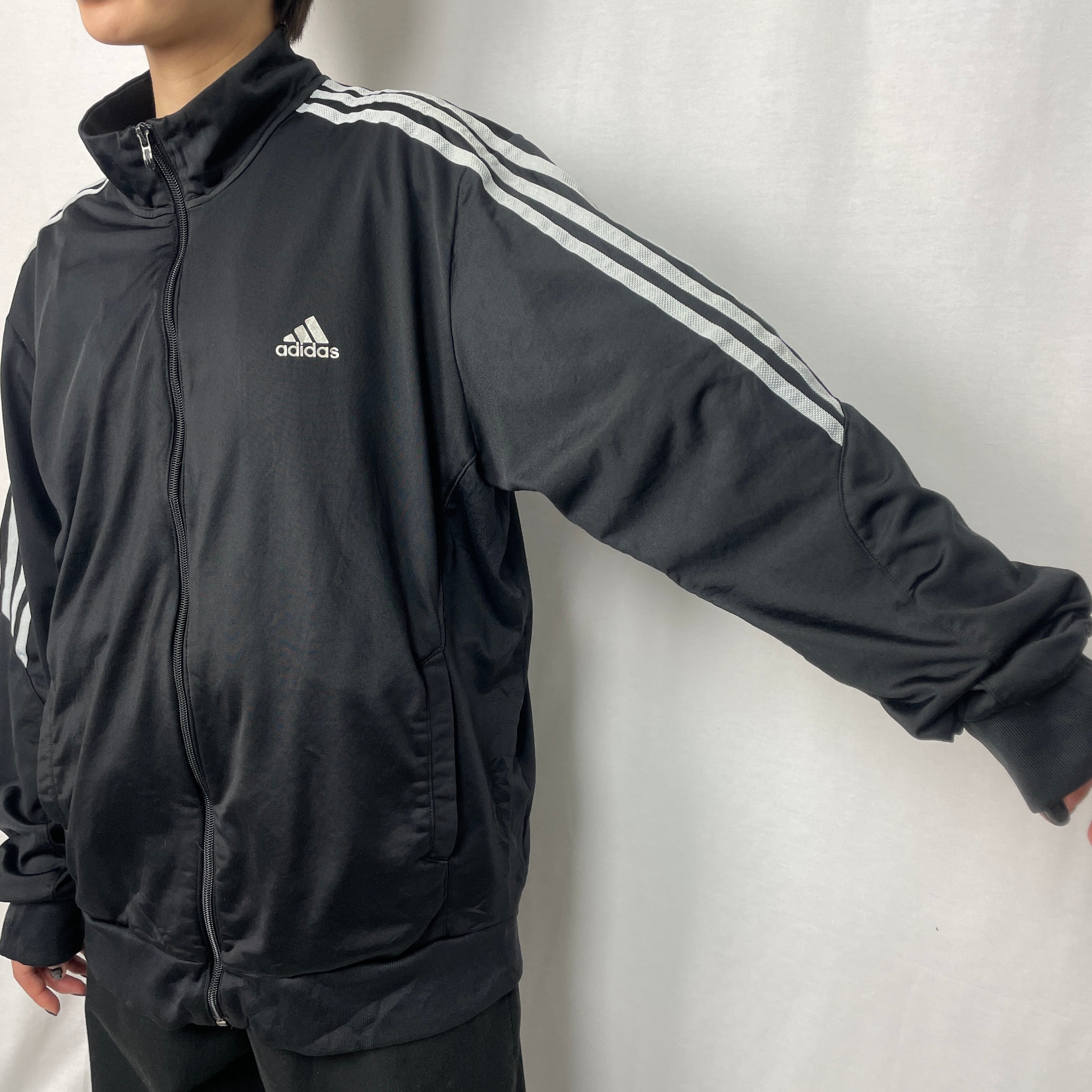 adidas ガイコツジャージ トラックジャケット ビンテージ 00年代