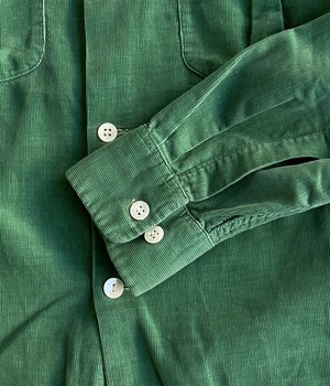Vintage 50~60s loop collar corduroy shirt -TOWNCRAFT-