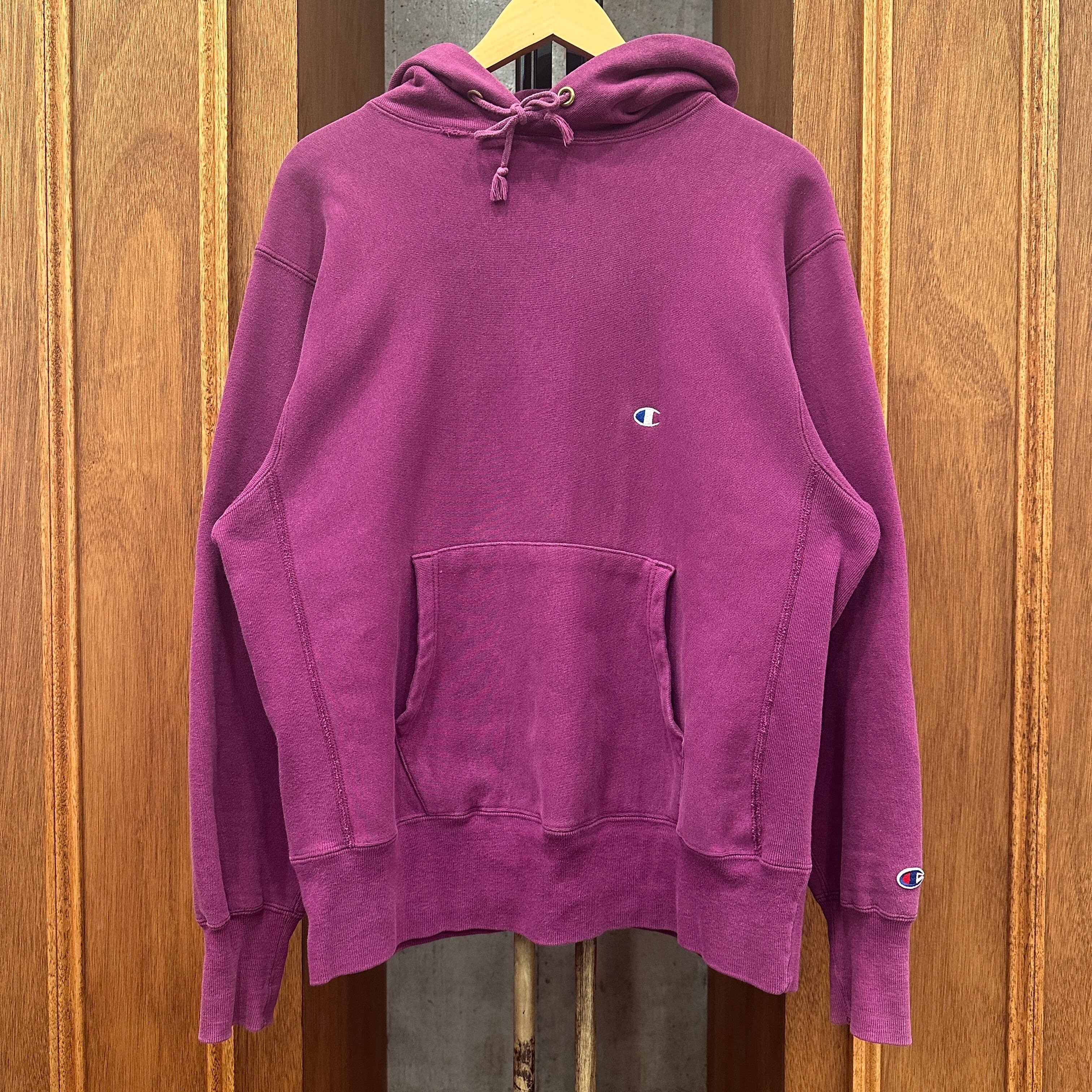 1990'S OLD CHAMPION REVERSE WEAVE PURPLE PARKA L ⓼ | safarionline