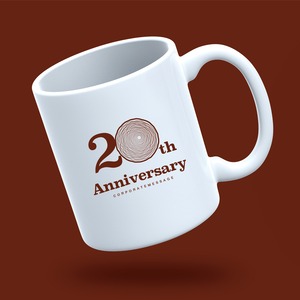 20年の年輪の20周年ロゴ