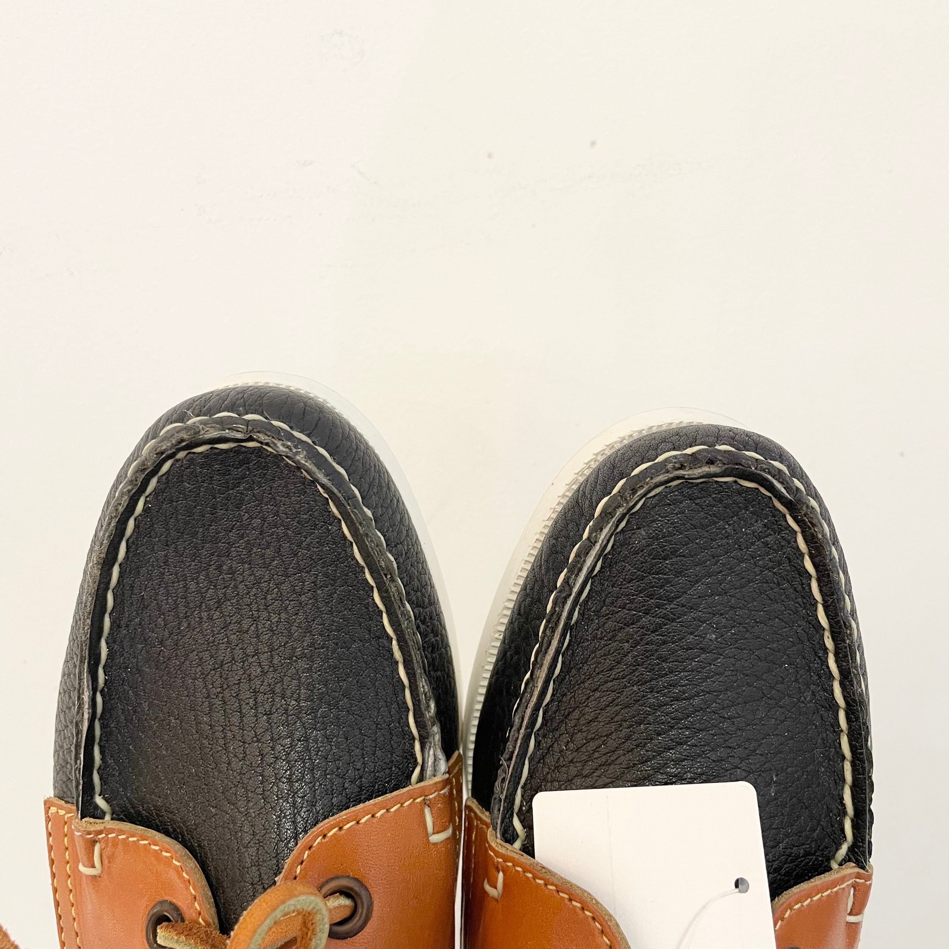 【稀少】DOONEY&BOURKE ドゥーニーアンドバーク 本革 デッキシューズ DOONEY&BOURKE/shoes/deck shoes/brown/black/ドゥーニー&バーク