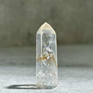 蛍光◎バイーア産パウエライトアメジスト タワー型15◇Powellite Amethyst◇ 天然石・鉱物・パワーストーン