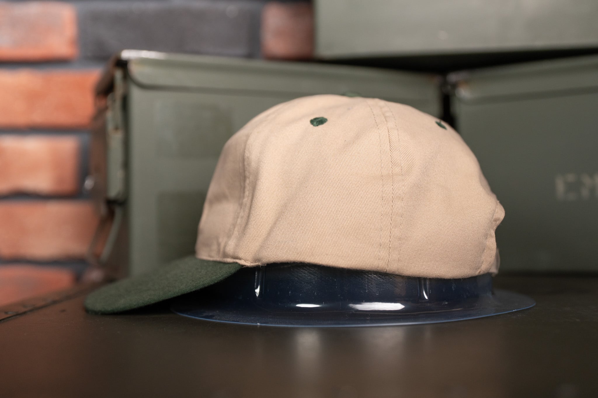 DEADSTOCK】Vintage 2Tone Color Souvenir Cap 