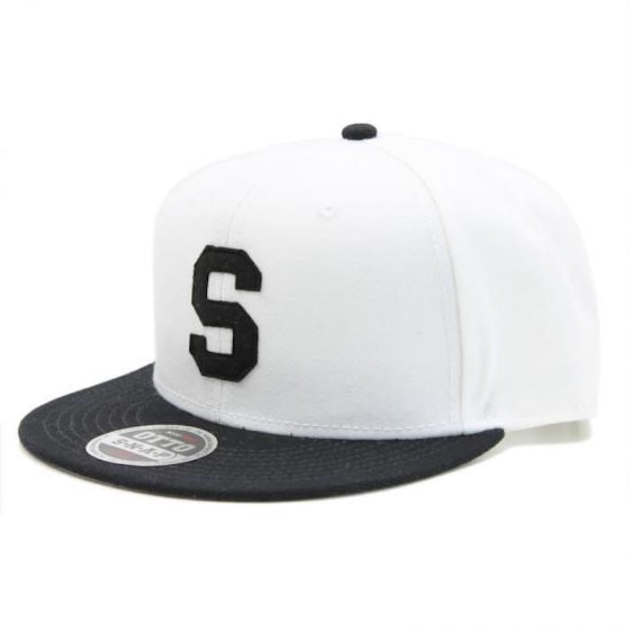 LETTER SNAPBACK CAP #HEATHER