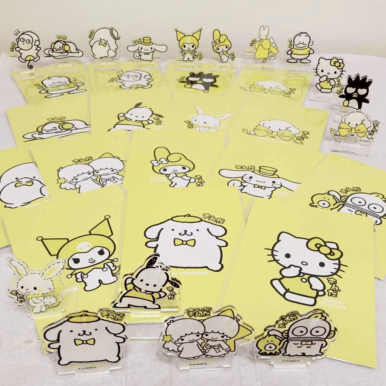 ポムポムプリン宮城 ずんだ アクリルパネルスタンド | TORCH-Online Shop-