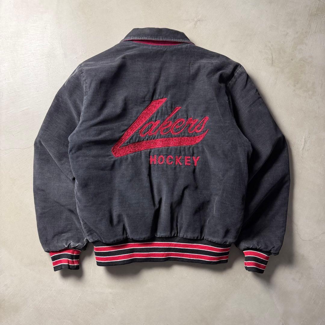 80s Corduroy Stadium Jumper チェーンステッチ